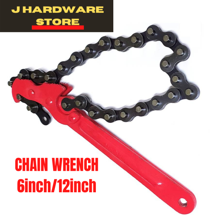 Oil Filter Chain Wrench removal tool 6inch/12inch | Lazada PH