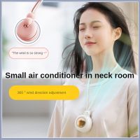 Mini Cute Cat Fan for Girl Air Cooling USB Protable Neck Fan for Outdoor Running 3 Speeds Desktop Fan 360 Adjustable Wind