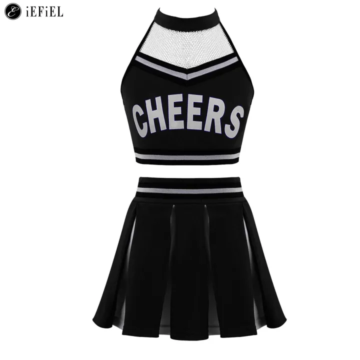 cheerleader outfit 2 piece