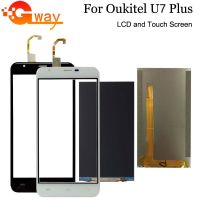 【♘COD Free Cas♘】 jing0saf Fstgway สำหรับ Oukitel U7 Plus หน้าจอสัมผัส100% Lcd ทดสอบแล้วอะไหล่สำหรับ Oukitel U7 Max Fit Android 7.0