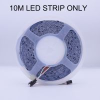 2835SMD แถบไฟ LED น้ำวิ่งไฟฟ้ากระแสตรง24โวลต์120แอลอีดีการแข่งม้าไฟ WS2811พร้อมตัวควบคุมผนังไร้สาย3000K 4000K 6000K 10เมตร/ล็อต