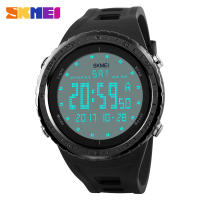 SKMEI Men Sports Watches Double Time Countdown Alarm Watch 50M Waterproof LED Digital Wristwatches Relogio Masculino 1246