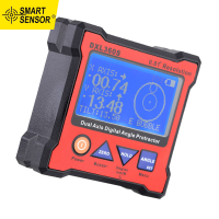 Smart Sensor DXL360S Dual Axis Digital Angle Protractor with 5 Side Mag-netic Base High-precision Dual-axis Digital Display Level Gauge 100-240V 50-60Hz