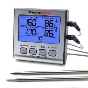 ThermoPro Tp19h Waterproof Digital Meat Thermometer for Grilling with Ambidextrous Backlit and Motion Sensing Kitchen Cooking Food Thermometer for