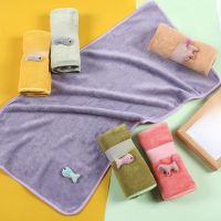 ✻ New Product Comfortable Fine Fiber Towel Absorbent Household Wash Towel Soft And Comfortable Dry Hair Towel Newborn Baby Stuff