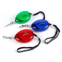 Translucent Pocket Dog Leash Pet Accessories 2.5m Automatic Extending Nylon Mini Walking Leash Pet Supplies for Cats Puppy Collars