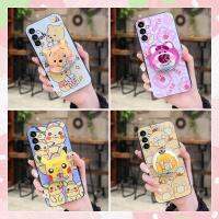 cartoon Cartoon Phone Case For Samsung Galaxy A24/SM-A245F Silicone Anti-knock drift sand foothold Dirt-resistant Cover