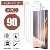 ▲ 4Pcs Full Curved Tempered Glass for Samsung Galaxy Note 20 9 10 Screen Protector for Galaxy S23 S22 S10 S8 S9 S21 S20 Ultra Plus
