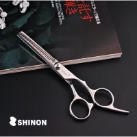 กรรไกรซอยผม Shinon 6.0นิ้ว ผลิตจาก ญี่ปุ่น hair clipper (พร้อมส่งอยู่ไทย) แบบอย่างดี ราคาพิเศษ ลับคมให้พร้อม กรรไกรตัดผมชาย