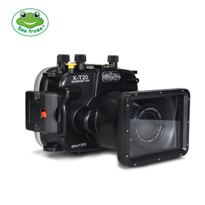 Seafrogs Waterproof 40 Meters Camera Housing Diving Photography Case for Fujifilm X-T20 / X-T10 （ 16-50mm ）