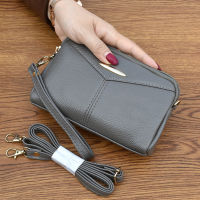 Luxury Womens Clutch bag Wallets Small Lady Shoulder bags Fashion Split Leather Long Clutch Wallet Handbag For Women 2020 New