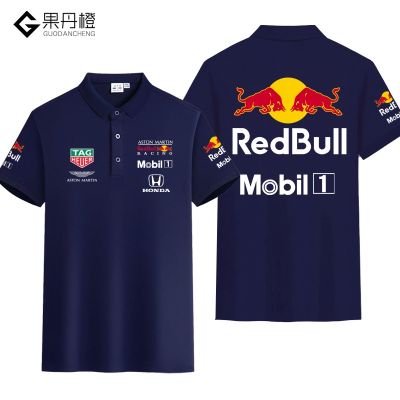 f1 Racing Suit redbull Red Bull Team T-Shirt POLO Shirt Short-Sleeved Mens Motorcycle Cycling Clothes