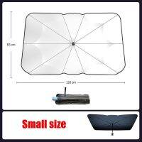ร่มกันแดดกันลมด้านหน้าด้ามจับร่มกันแดดที่บังแดดหน้ารถยนต์ใหม่