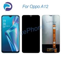 อะไหล่ชิ้นส่วนจอสัมผัสแอลซีดีของเครื่องแปลงดิจิทัลสำหรับ A12 Oppo 6.22 "CPH2083 CPH2077 A12จอ LCD