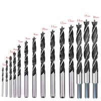 New Arrival 1PCS 3 Flute wood Drill Bits 3-16mm for Woodworking Metal Power Tools Wood Drilling High Quality twisted drill