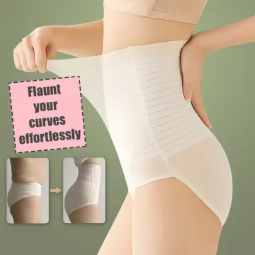 Ultra Slim Tummy Control Hip Lift Panties for Women Summer Seamless Ice  Silk