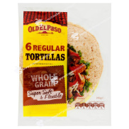 Vỏ Bánh Tortilla Nguyên Cám Old El Paso Mexican Wholegrain Regular
