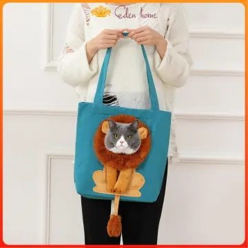 Soft-sided Carriers Portable Pet Bag Pink Dog Carrier Bags Blue Cat Carrier  Outgoing Travel Breathable Pets Handbag