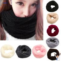 AMBOAE Warm Winter Knitting Wool Scarf Shawl Infinity Circle Cable Neck Cowl Collar