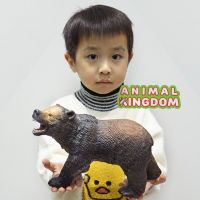 Animal Kingdom - โมเดล Bear หมี สีน้ำตาล ขนาด 26.50 CM แบบนิ่ม (จากสงขลา)