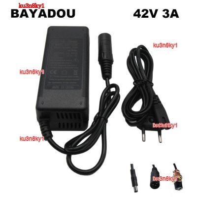 ku3n8ky1 2023 High Quality 10S 36V 3A Li-ion Electric Bike Scooter Bicycle Charger XLR 42V 36 V Ebike Wheelchair Lithium Battery Chargers 36V3A with Fan