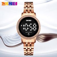 【July hot】 beauty student electronic watch female adult models waterproof high-end temperament touch screen