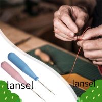 COD SDFERTGRTYTYUYU LANSEL DIY Shoes Repair Tool Handmade Needle Sewing Awl Craft Cutting Paper Dies Hand Stitcher Taper Canvas Leather Sewing Supplies Leather Craft