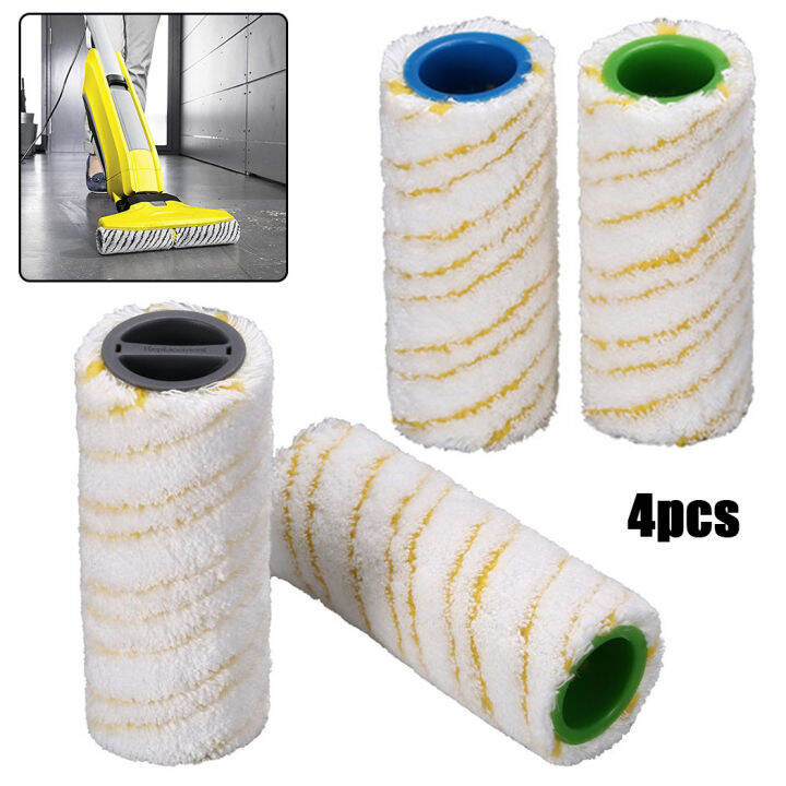 Roller Set For Karcher FC3 FC5 Cordless Wet & Dry Hard Floor Cleaner 4