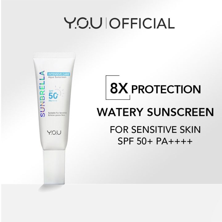 Y.O.U Sunbrella Intensive Care Watery Sunscreen UV Spf 50 PA | Lazada PH