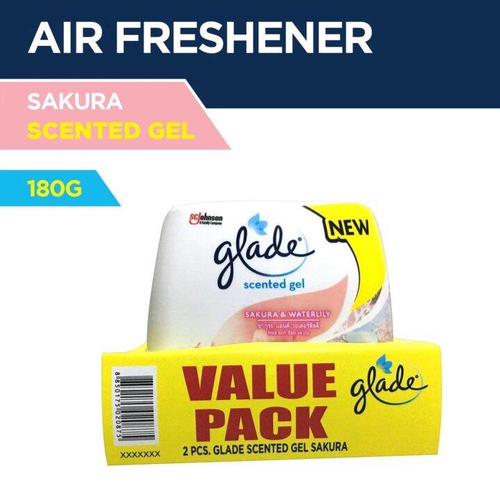Glade Scented Gel Sakura Waterlily Twin (180g x 2) Lazada PH