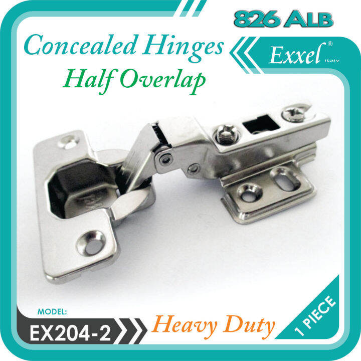Concealed Hinges Half Over Lap EX2042 1pc Lazada PH
