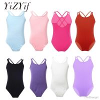 YiZYiF Ballet Leotards Cotton Ballet Dress Camisole Girls Ballet Dance Dancewear Gymnastics Leotard Strap Ballet Leotard Dress