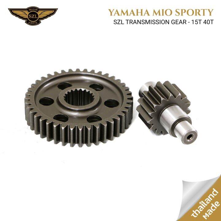 SZL MOTORCYCLE TRANSMISSION GEAR 15T 40T FOR YAMAHA MIO SPORTY (9852