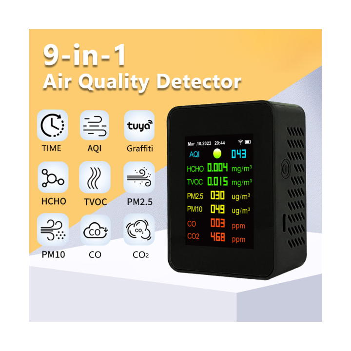 9-in-1-digital-temperature-humidity-tester-pm2-5-pm10-hcho-tvoc-co-co2-meter-wifi-lcd