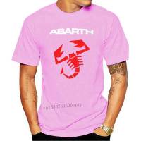 Mens Tshirt Abarth Car Logo Printing Cotton Mens Tshirtshorts