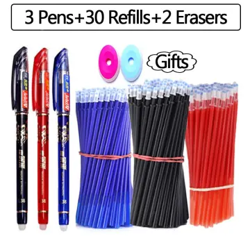 5/23pcs/set Gel Ink Pen Fine Point Gel Pens Refill Ballpoint Pen