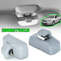 2PC Sun Visor คลิปสำหรับ VW Amarok Beetle Bora transporter T4 T5 T6 Passat B5 POLO saveiro Sharan Golf 4 Touran EOS Caddy Gol