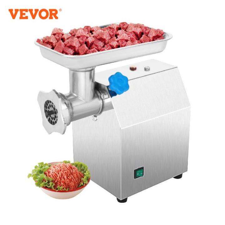 VEVOR 122Kg/H Heavy Duty Electric Meat Mincer Grinder Max Powerful Home