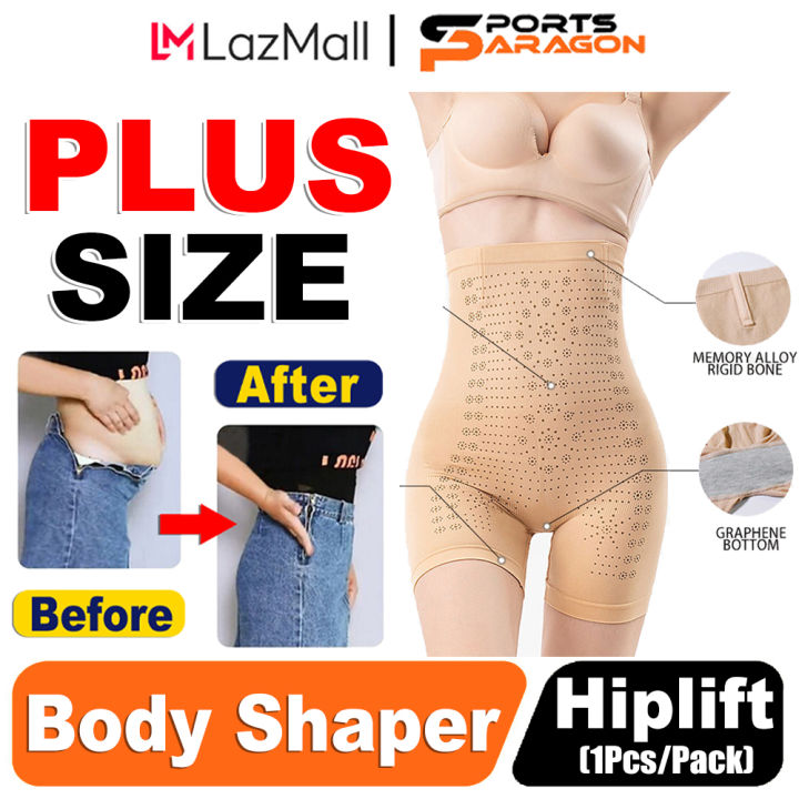 Lsp【big Size】women High Waist Traceless Beauty Body Lifting Buttocks Raising Buttocks And Yoga 2848