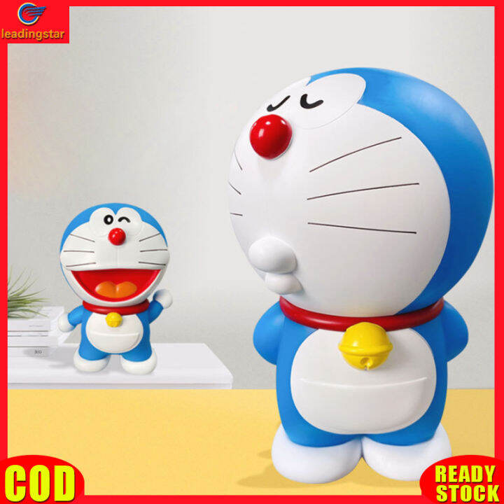 leadingstar-rc-authentic-children-doraemon-piggy-bank-cute-cartoon-large-capacity-anti-fall-piggy-bank-for-boys-girls-gifts-ornament