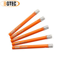 BGTEC 5Pcs Round Shank Dia6mm เจาะแห้ง Bits Diamond Hole Saw Opener Core เจาะสำหรับกระเบื้องสโตนแวร์เซรามิคหินแกรนิต Marble