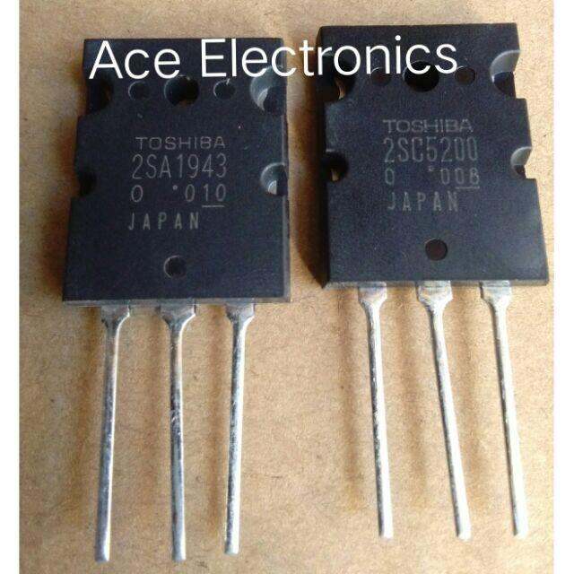100 Original Quality Toshiba Transistor (2SA1943 2SC5200) | Lazada PH