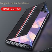 Yjd เคสโทรศัพท์มือถือหนังวัวแท้ กันกระแทก สําหรับ Huawei Mate XS2TH