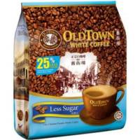 กาแฟโอลทาวน์ สูตรหวานน้อย Old town white coffee less sugar 1 ห่อใหญ่