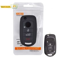 ซิลิโคนสำหรับ Fiat Cronos Egea 500X Toro Tipo สำหรับ Dodge Neon Keyless Fob Shell ผิว Key Chain ผู้ถือ Protector