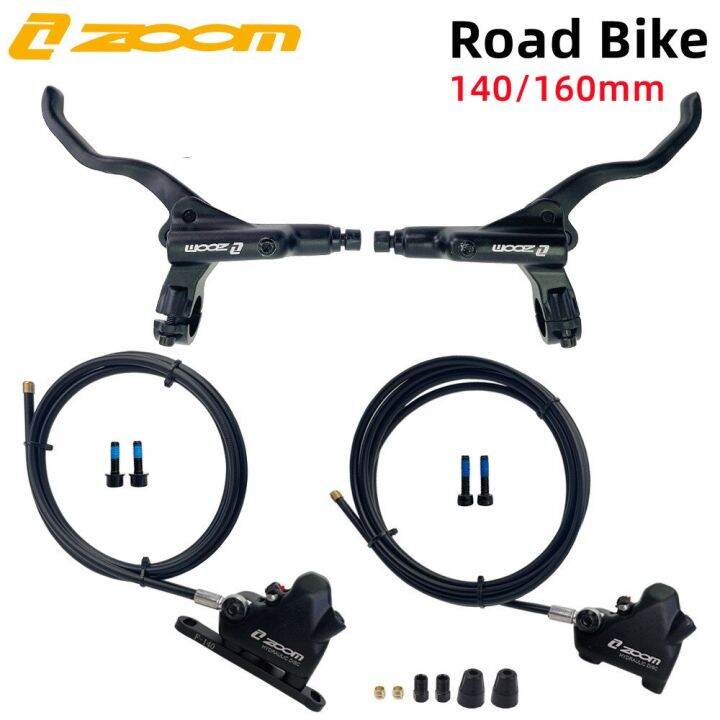 expli ZOOM HB900 Road Gravel Hydraulic Disc Brake Set 140/160Mm Road Bike Flat Handlebar Disc
