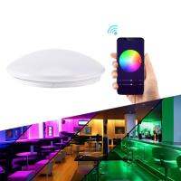 Smart WiFi Dimmable LED Ceiling Lights Compatible with Alexa Assistant Home Colors Changing Bread Lamps