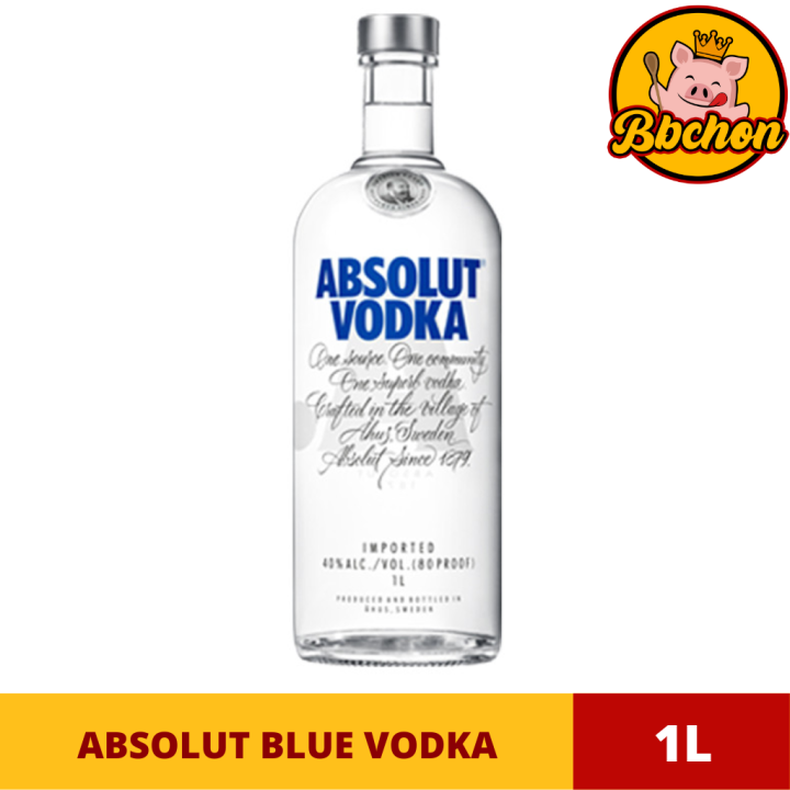 Absolut Vodka Plain Vodka 1 Liter Bbchon Lazada PH