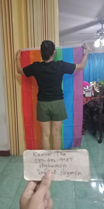 ธงสีรุ้ง-rainbow-flag-lgbt-เกย์-เลสเบียน-ทอม-ดี้-กระเทย-ขนาด-150x90cm