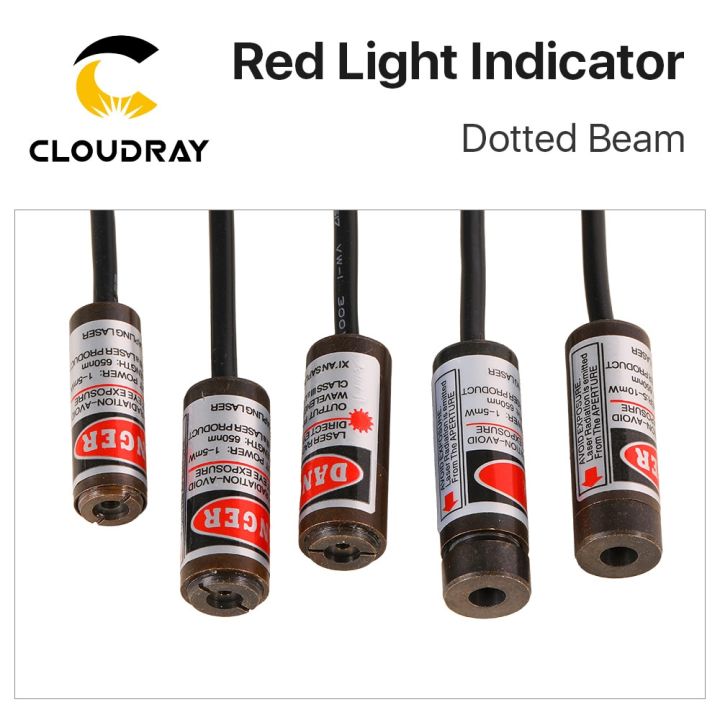 cloudray-red-dotted-beam-light-650nm-5v-infrared-adjustable-laser-module-locator-adapter-for-fiber-marking-or-cutting-machine